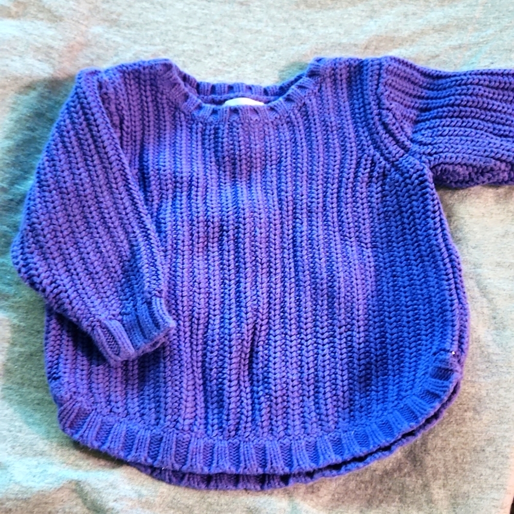 Purple sweater